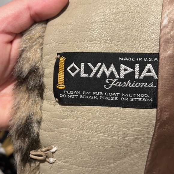 Vintage faux ur jacket - Picture 2 of 3